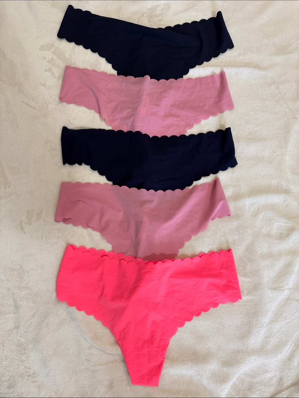 Victoria  Secret bundle of 5 thongs